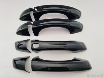 ČIERNE krytky klučiek - ŠKODA  VOLKSWAGEN  SEAT