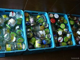 Zavaraninove pohare 0,2 L 0,7L atd.komplet aj y viečka kompl - 1