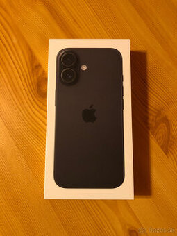 Iphone 16, 128gb, čierny
