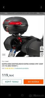 Kappa nosič topcase Honda Vfr 1200