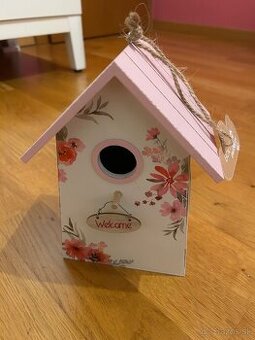 Boltze drevená vtáčia budka 22cm výška/ ako nová