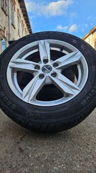 ALU kola Škoda Yeti R16 5x112 včetně pneumatik Par