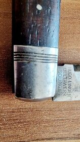 Starý nemecký nôž Hugo Linder Deltawerk Solingen