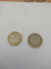 Predám dve hodnotné euro mince - 1