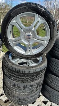 17ky 5 x 112, 8 mm letné pneu 225/45/17, VW,Audi,Škoda,Seat