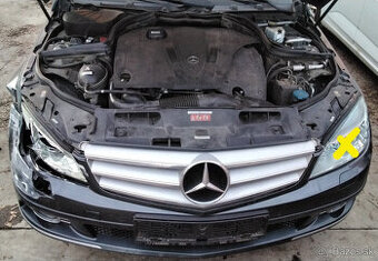 Mercedes C200 W204 2.2 CDI 2008 Predám MOTOR 646811, TRYSKY