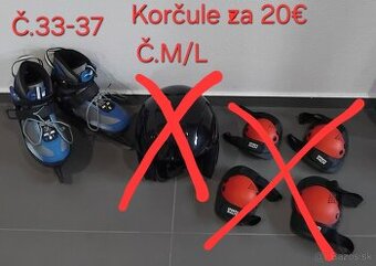 Detské korčule na lad