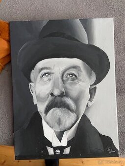 Maľba - portrét Georges Melies