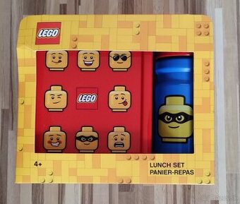 Desiatovy box+fľaša Lego