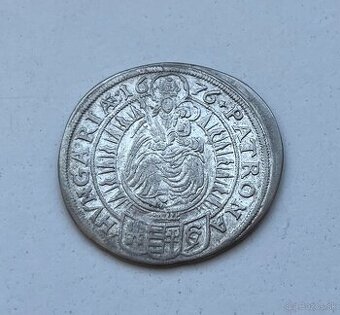 Leopold I. 15 Grajciar 1676 Bratislava