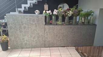 Predajný / barový pult – dvojdielny, moderný dizajn