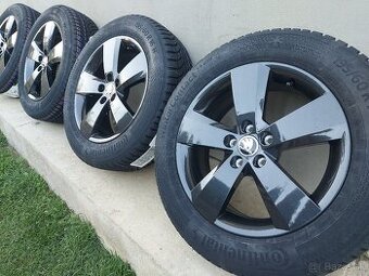 6,0Jx16 5x100 ET35 - NOVÉ disky ŠKODA KAMIQ, SCALA