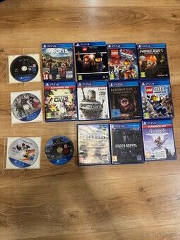 Hry na ps4 - GTA V, minecraft, fifa, nhl, far cry..