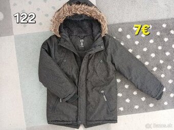 Chlapcenska zimna bunda 122