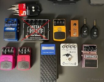 Efekty pre gitaru - 1