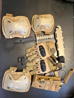 Predám kompletné airsoftové vybavenie – všetko za 155 €