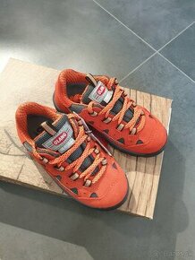 Detské kožené topánky Olang Sole oranžové  veľ. 29 NOVE