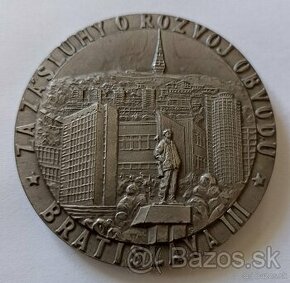 Medaila a odznak BRATISLAVA III