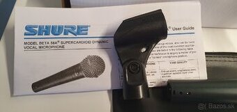 1 Mikrofón SHURE BETA 58A , 1 TC HELICON MP-85