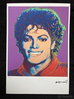 ANDY WARHOL © - Michael Jackson 33/125