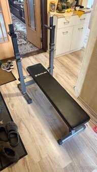 Skladacia lavica na benchpress a šikmá lavička