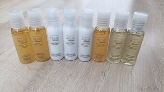 Sprchovací gél, šampón, telové mlieko