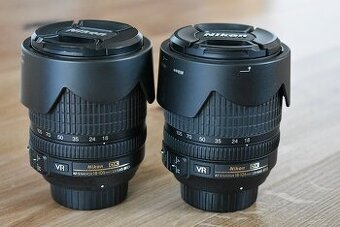 2 x objektiv Nikkor 18-105 AF-s VR 1:3,5-5,6G ED