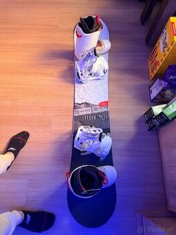 Snowboard set Nitro 158cm