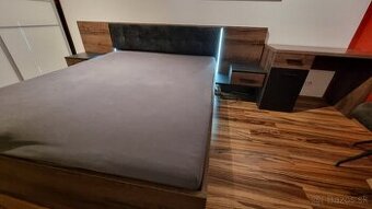 manželská posteľ BELLEVUE s roštami