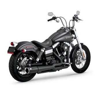 VANCE & HINES PRO PIPE 2-1 EXHAUST SYSTEM DYNA 12-17 - BLACK