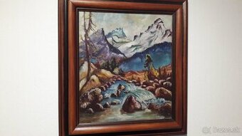 Obraz - Horská krajina