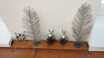 Vianočné dekorácie,ozdoby retro starozitne