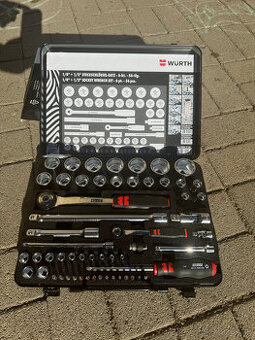 Sada nástrčných kľúčov 1/4" a 1/2" Wurth