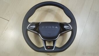 Volant Škoda NOVÝ originální s padly zkosený