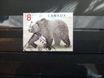 Poštové známky č.599 - Kanada - grizly
