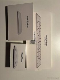 Apple Magic Keyboard with Touch ID + Mouse + Trackpad
