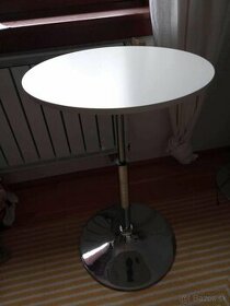 Barový stolik biely - 1