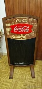 Reklamná tabuľa coca cola
