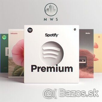 🎵 Oficiálne predplatné Spotify Premium / mesačná platba