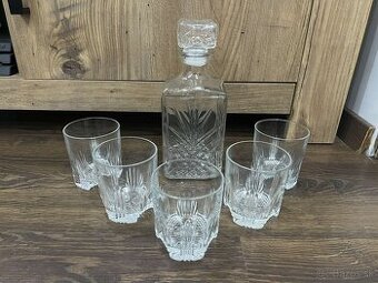 Whiskey sada poháre s karafou Bormioli Rocco