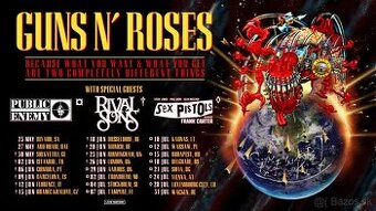 Guns N' Roses + Sex Pistols, Viedeň 24.7.2025