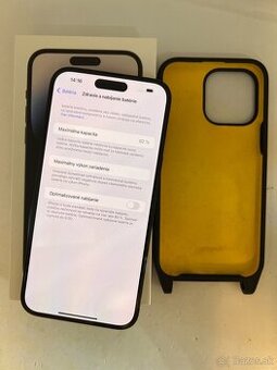 IPHONE 14 PRO MAX SPACE BLACK 256GB ZÁRUKA - DOBRÝ STAV
