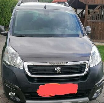 Peugeot partner tepee 1.6i rok 2016 hnedá metaliza