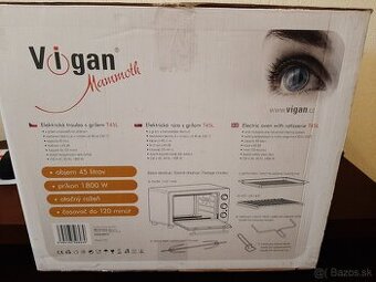 Elektrická rúra s grilom 45l