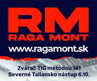 ZVÁRAČ 141 TIG SEVERNÉ TALIANSKO