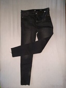 Čierne zateplené SKINNY