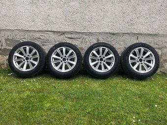 5x120 BMW r17 disky+ pneu zimné 225/55 r17 Runflat 8jx17eh2 - 1