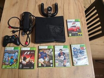 Herná konzola Xbox 360 s príslušenstvom