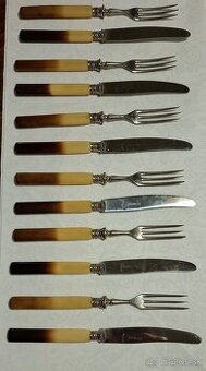 Predám dezertny starožitný pribor