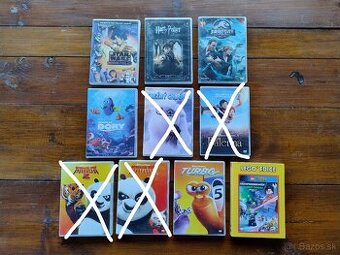 Balík DVD pre deti a rodinu (6 ks)